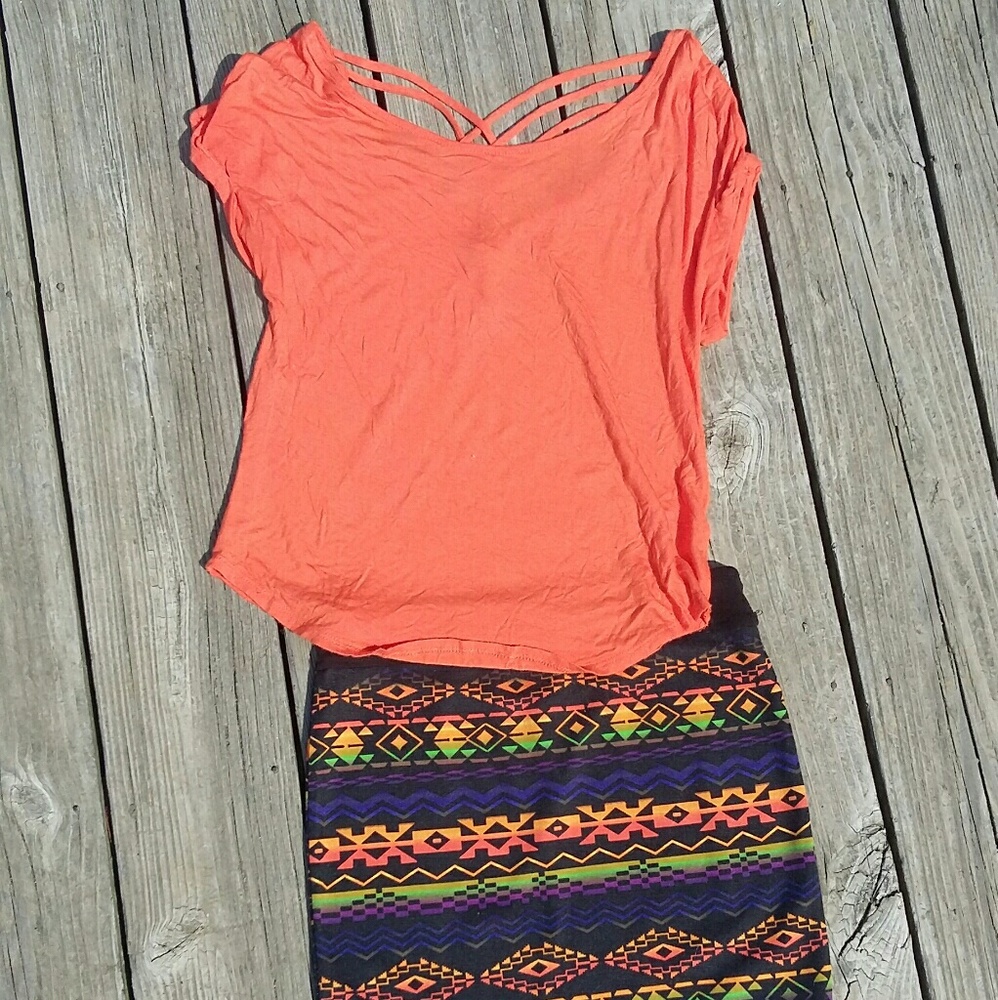 Soft, orange shirt!